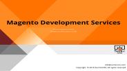 Magento Web Development by SunTecOSS
