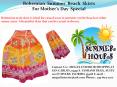 Bohemian  Summer  Beach  Skirts For Mother’s Day  Special PowerPoint PPT Presentation