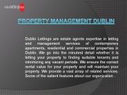property management dublin