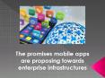 The promises mobile apps are proposing towards enterprise infrastructures PowerPoint PPT Presentation