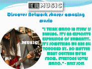 Discover Network shares amazing music