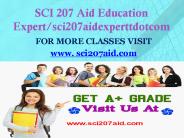 SCI 207 Aid Education Expert/soc207aidexpert.com