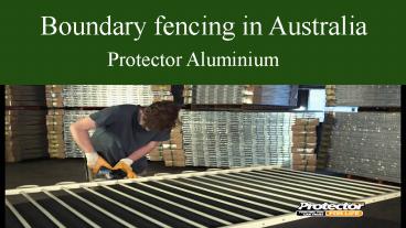Boundary Fencing (3)