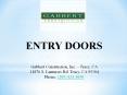 Trendy Models for Entry  Doors PowerPoint PPT Presentation