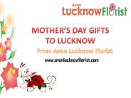 Send Mother's Day Gift To Lucknow