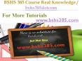 BSHS 385 Course Real Knowledge / bshs385dotcom PowerPoint PPT Presentation