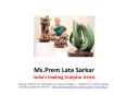 Prem Lata Sarkar – Artist Sculptor - India Sculptures PowerPoint PPT Presentation