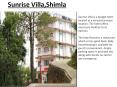 Book Sunrise Villa Shimla online PowerPoint PPT Presentation