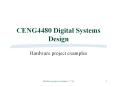 CENG4480 Digital Systems Design PowerPoint PPT Presentation