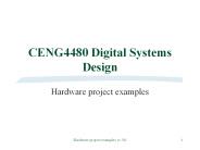 CENG4480 Digital Systems Design