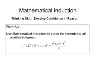 Mathematical Induction