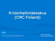Kriisinhallintakeskus (CMC Finland)