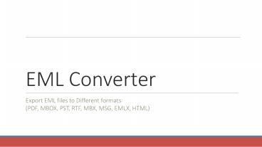 EML Converter
