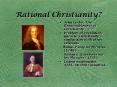 Rational Christianity? PowerPoint PPT Presentation