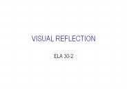 VISUAL REFLECTION