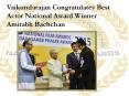 Vaikundarajan Congratulates Best Actor National Award Winner Amitabh Bachchan PowerPoint PPT Presentation