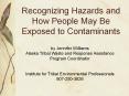 Recognizing%20Hazards%20and%20How%20People%20May%20Be%20Exposed%20to%20Contaminants PowerPoint PPT Presentation
