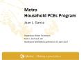 Metro Household PCBs Program PowerPoint PPT Presentation