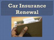 Car Insurance Renewal