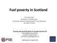 Fuel poverty in Scotland PowerPoint PPT Presentation