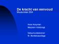 De kracht van eenvoud Woudschoten 2004 PowerPoint PPT Presentation