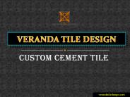 Custom Cement Tile