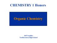Organic Chemistry