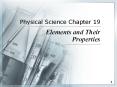 Physical%20Science%20Chapter%2019 PowerPoint PPT Presentation