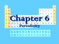 Periodicity PowerPoint PPT Presentation