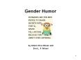 Gender Humor PowerPoint PPT Presentation