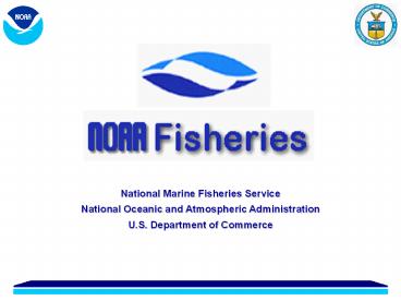 NMFS 101 Presentation