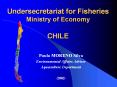 Undersecretariat for Fisheries Ministry of Economy CHILE PowerPoint PPT Presentation