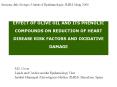 EFFECT OF OLIVE OIL AND ITS PHENOLIC COMPOUNDS ON REDUCTION OF HEART DISEASE RISK FACTORS AND OXIDATIVE DAMAGE PowerPoint PPT Presentation