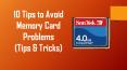 10 Tips to Avoid Memory Card Problems (Tips & Tricks) PowerPoint PPT Presentation