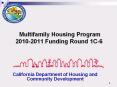 California Department of Housing and Community Development PowerPoint PPT Presentation