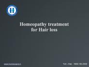 Homeopathy treatment for Hairloss