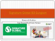Orchard avenue Gurgaon 93
