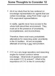 Some Thoughts to Consider 12