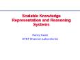 Scalable Knowledge Representation and Reasoning Systems PowerPoint PPT Presentation