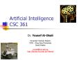 Artificial Intelligence CSC 361 PowerPoint PPT Presentation