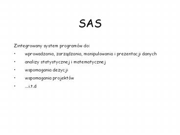 SAS