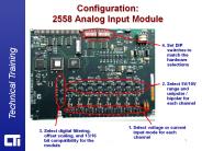 Configuration: 2558 Analog Input Module