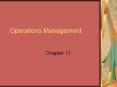 Operations Management PowerPoint PPT Presentation
