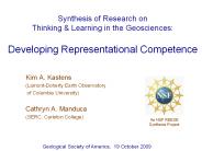 Synthesis of Research on Thinking