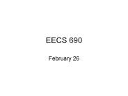 EECS 690
