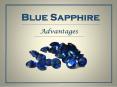 Advantages of Blue Sapphire Stone PowerPoint PPT Presentation
