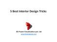 5 best Interior Design Tricks PowerPoint PPT Presentation