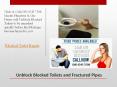 Unblock Blocked Toilets and Fractured Pipes PowerPoint PPT Presentation