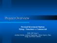 Project Overview PowerPoint PPT Presentation