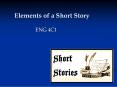 Elements of a Short Story PowerPoint PPT Presentation